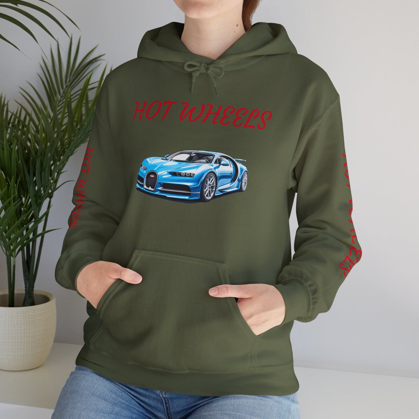 Princess Grace Cool Car Graphic Hoodie Hot Wheels Design for Auto Enthusiasts