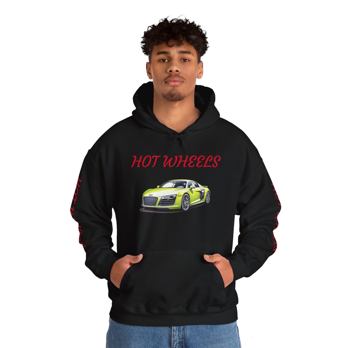 Princess Grace Hot Wheels Unisex Hooded Sweatshirt Cool Car Design for Auto Enthusiasts