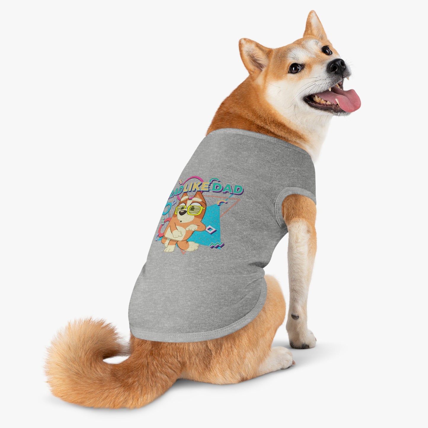 Princess Grace Rad Like Dad Pet Tank Top Cool Dog Apparel for Pet Lovers