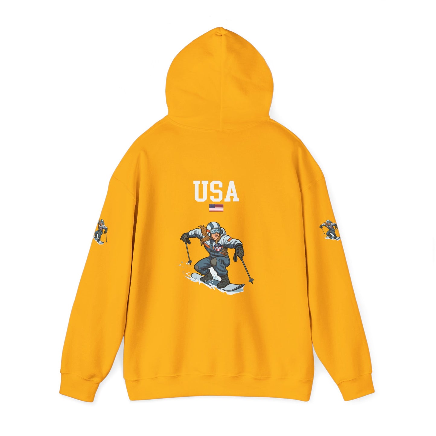 Princess Grace TEAM USA Unisex Heavy Blend Hooded Sweatshirt