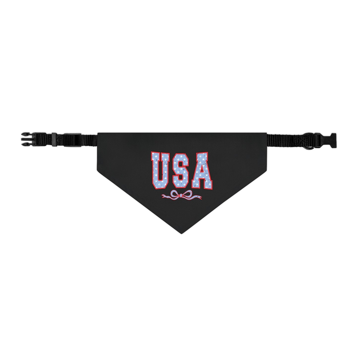 Princess Grace USA Pet Bandana Collar Patriotic Dog Accessory for Independence Day