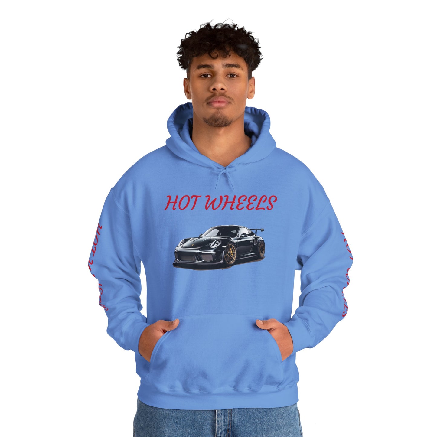 Princess Grace Hot Wheels Unisex Hooded Sweatshirt Passion for Cars and Racing Enthusiasts