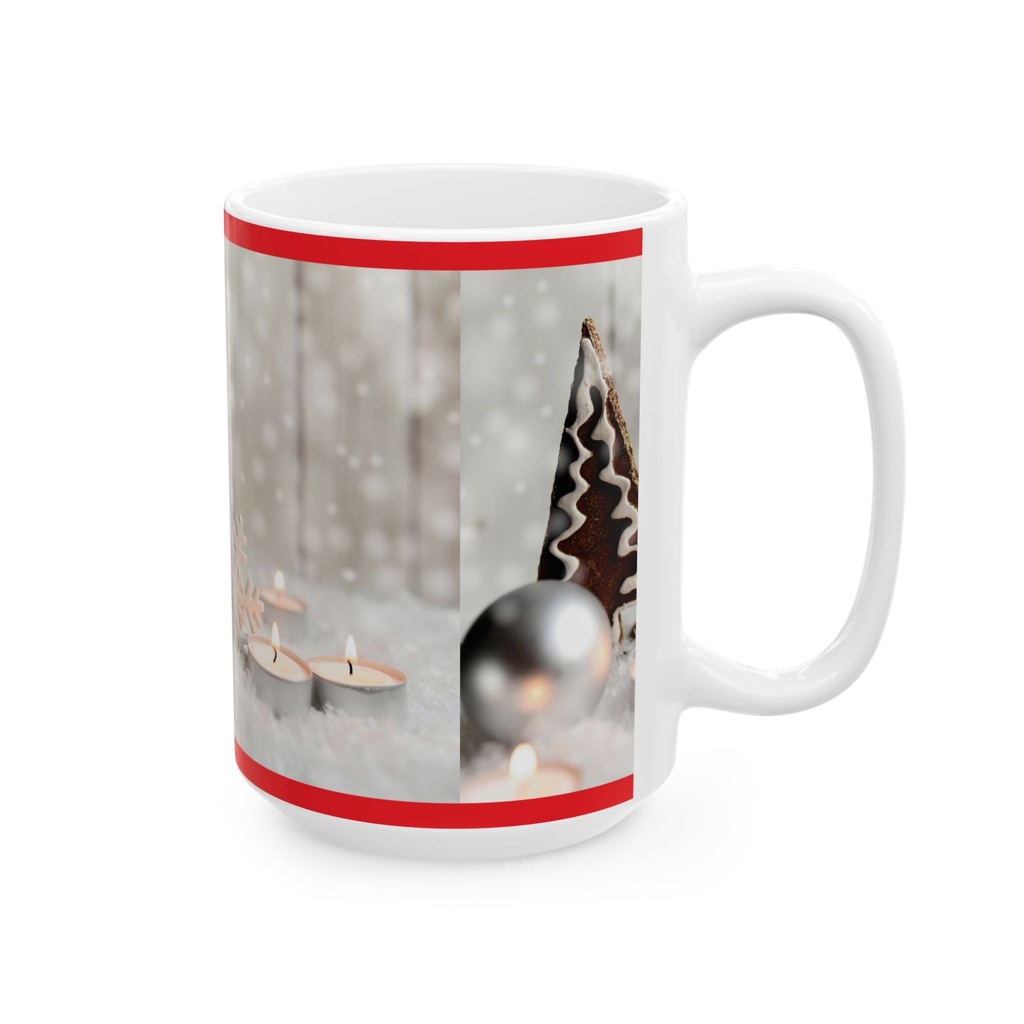 Princess Grace Winter Wonderland Ceramic Mug Cozy Holiday Drinkware (11oz 15oz)