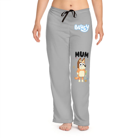 Princess Grace  Cozy  Pajama Pants with Bluey Design  Perfect Gift for Moms