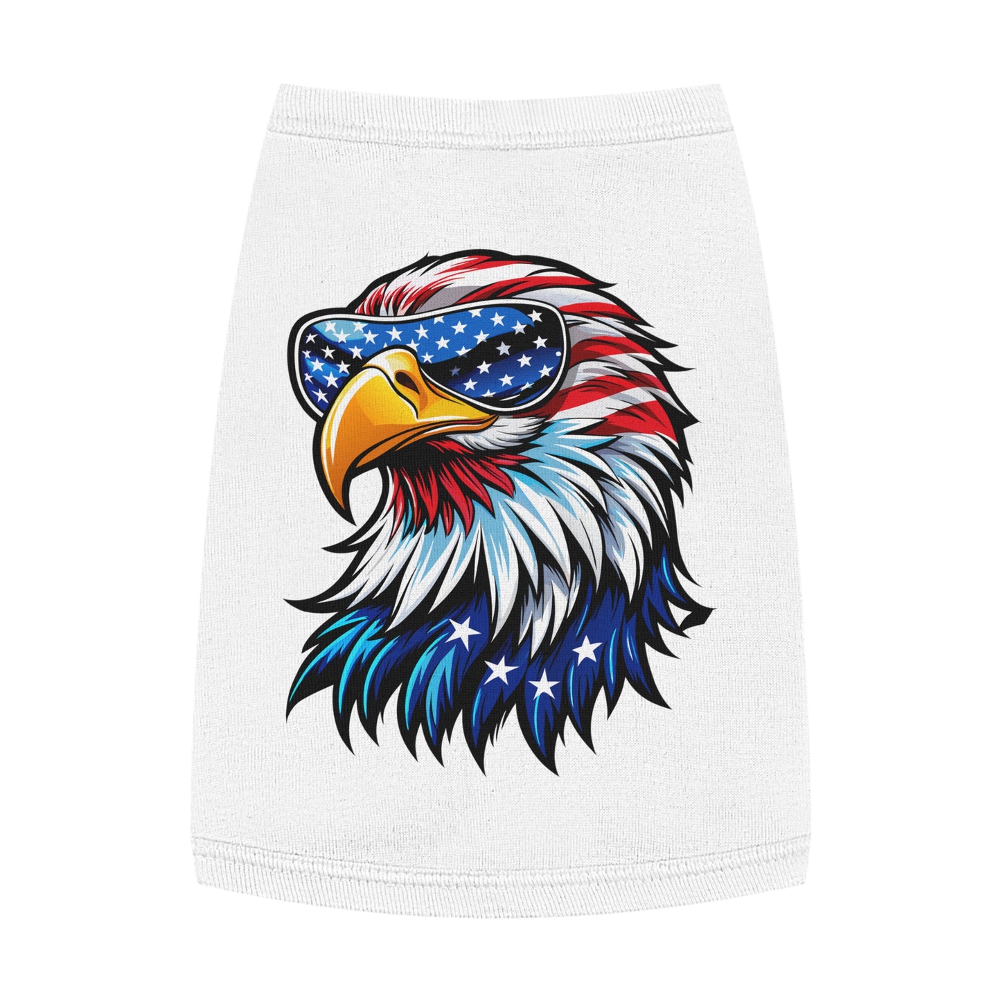 Princess Grace Patriotic Eagle Pet Tank Top USA Independence Day Dog Apparel