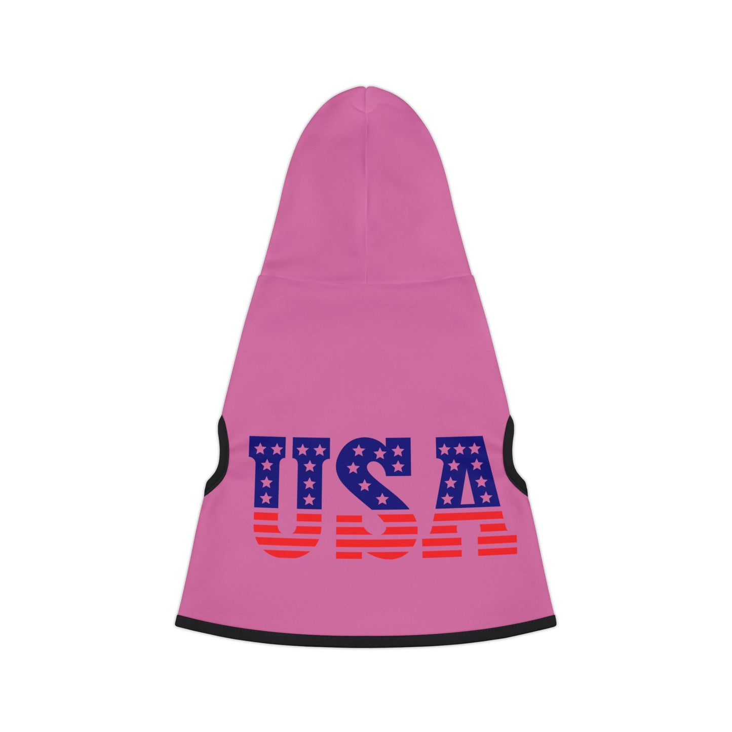 Princess Grace USA Patriotic Pet Hoodie Perfect for Fourth of July & Dog Lovers