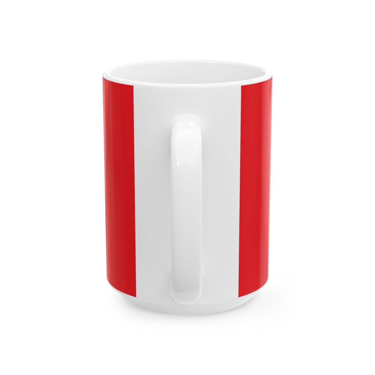 Princess Grace No Stress Ceramic Mug Vibrant Red Coffee Cup for Relaxation & Daily Motivation