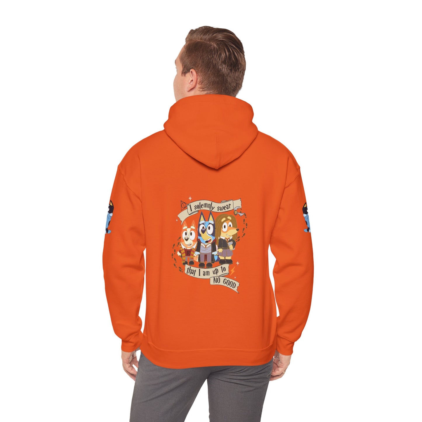 Princess Grace Bluey I Sincerely Sweet! Unisex Heavy Blend Hooded Sweatshirt for Fun Loving Fans