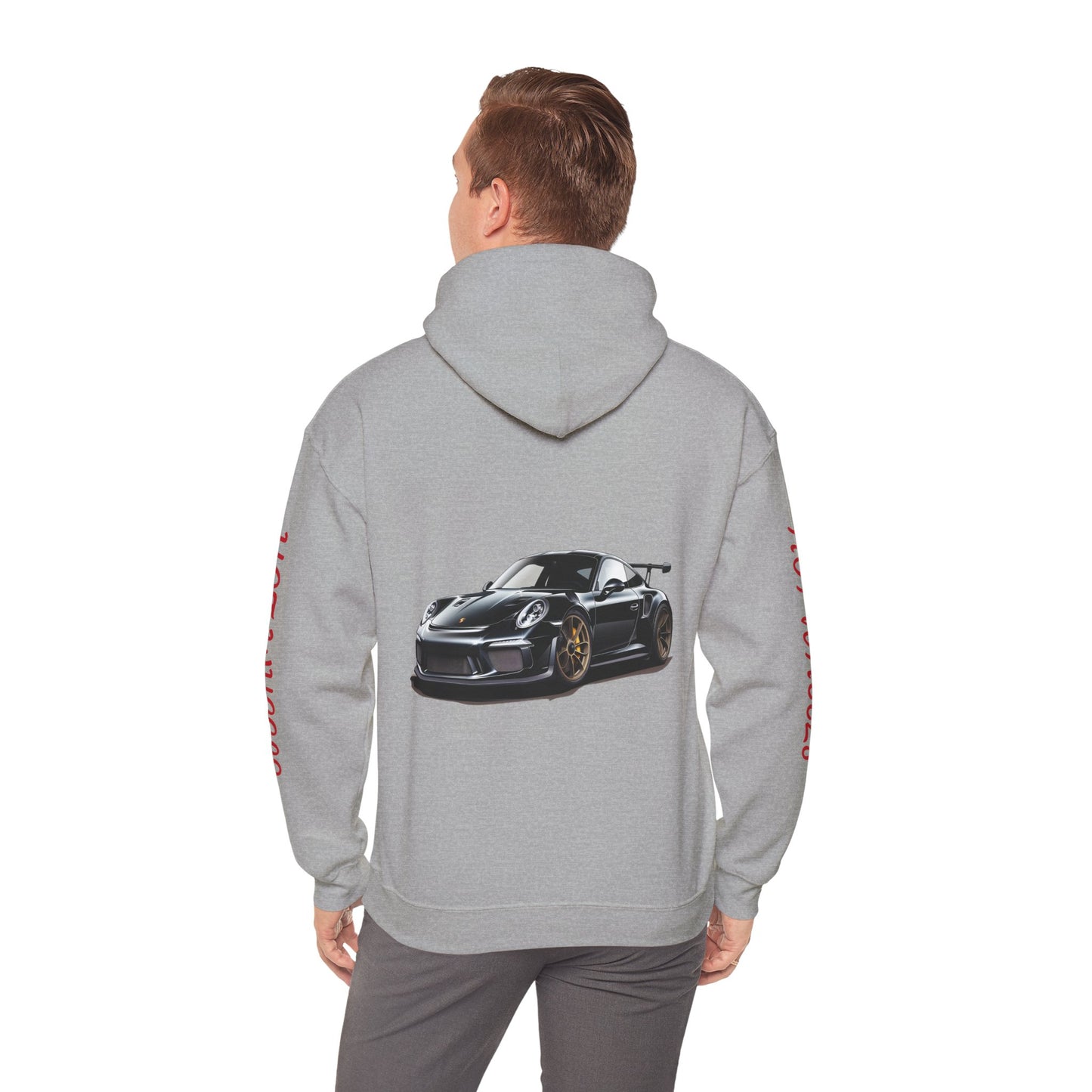 Princess Grace Hot Wheels Unisex Hooded Sweatshirt Passion for Cars and Racing Enthusiasts
