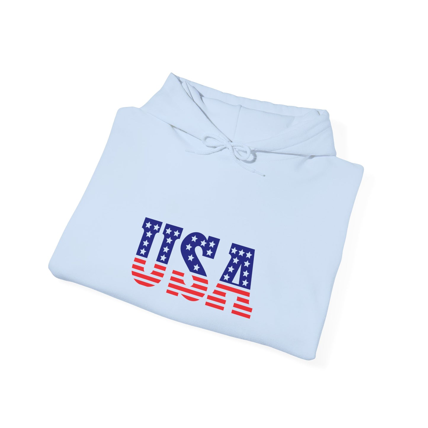 Princess Grace TEAM USA Unisex Heavy Blend Hooded Sweatshirt Patriotic Eagle Design