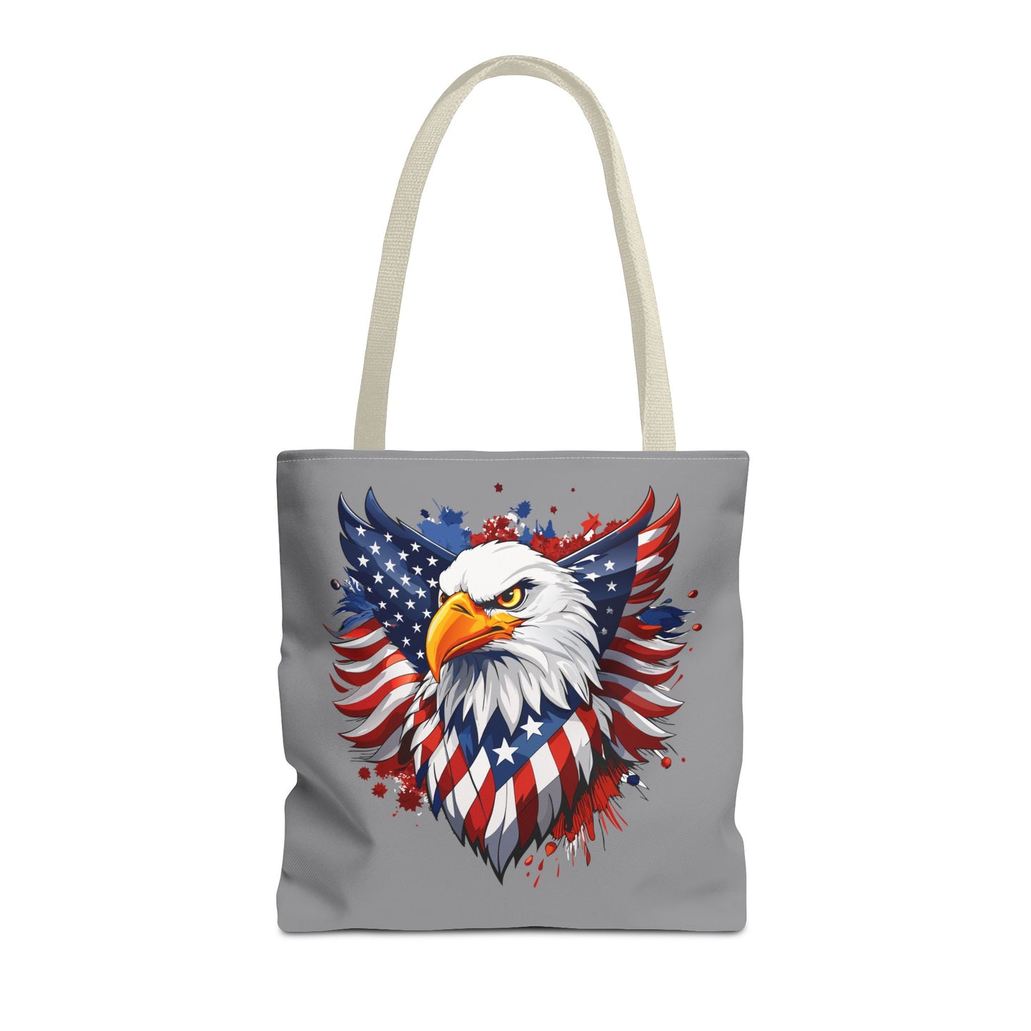 Princess Grace Patriotic Eagle Tote Bag American Freedom Design