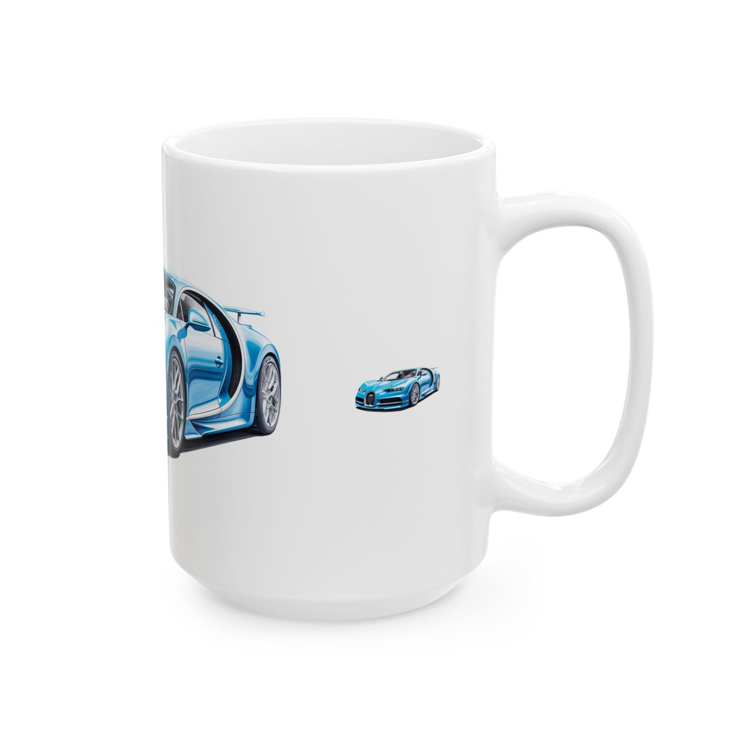 Princess Grace Luxury Sports Car Ceramic Mug 11oz & 15oz for Car Enthusiasts