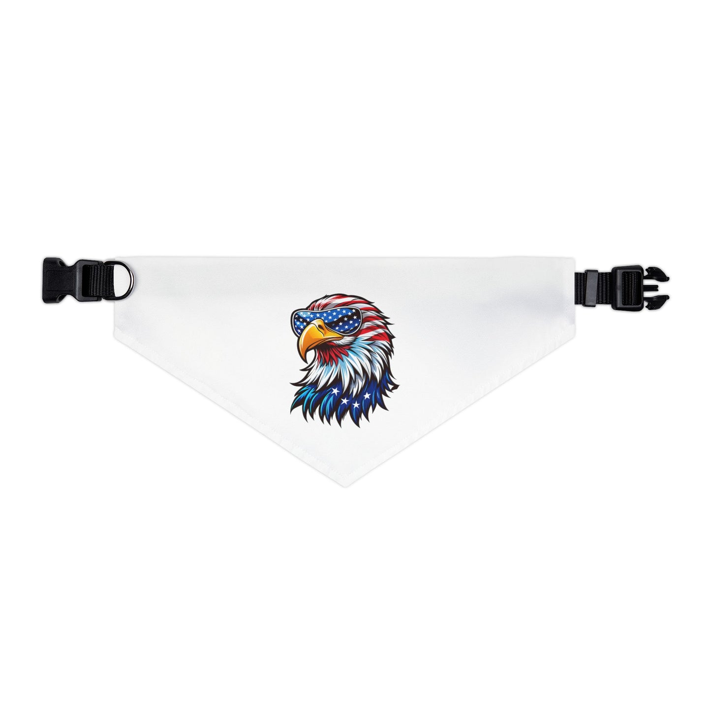 Princess Grace Patriotic Eagle Pet Bandana Collar for Dogs Perfect for Independence Day Celebrations