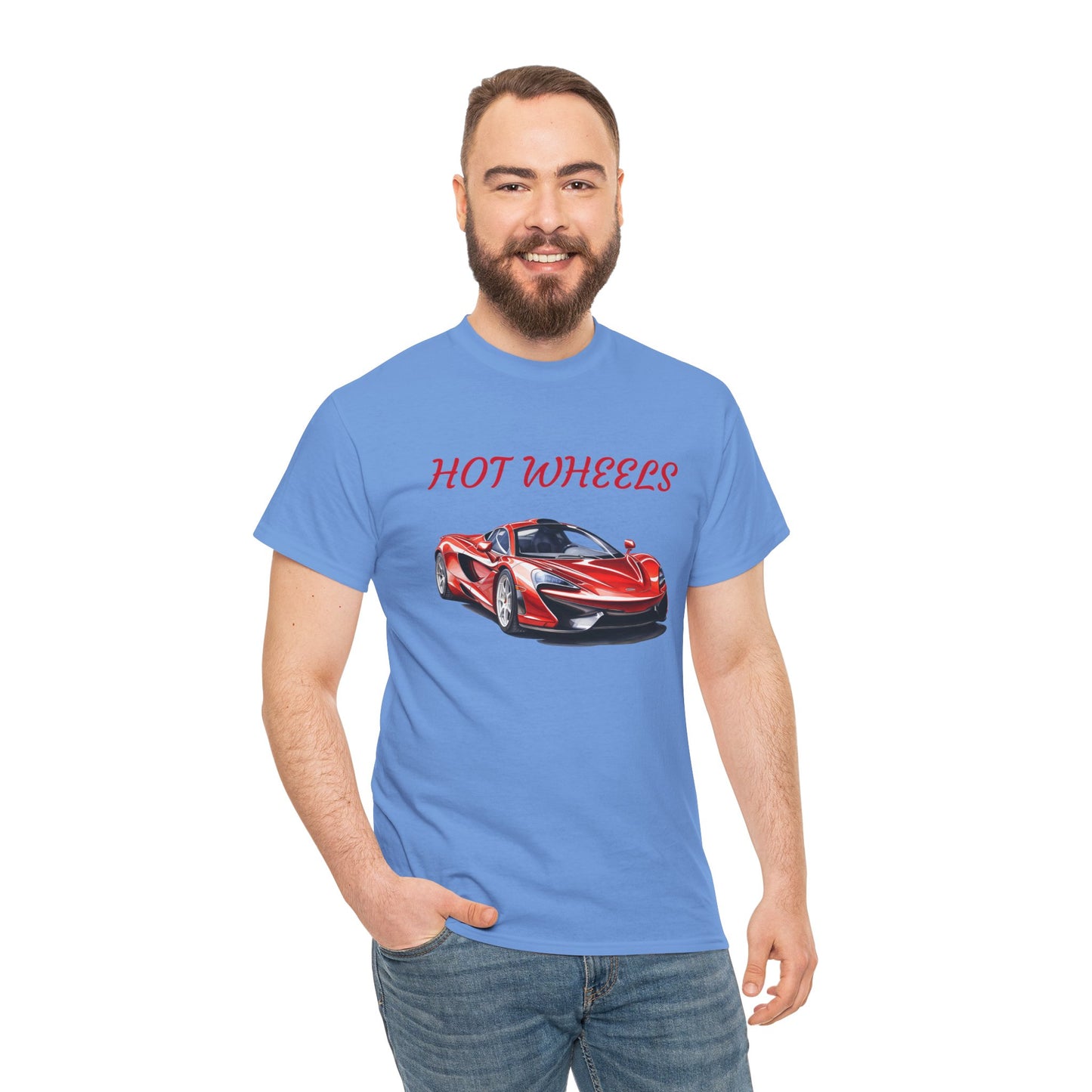 Princess Grace Hot Wheels Car Graphic Unisex Heavy Cotton Tee