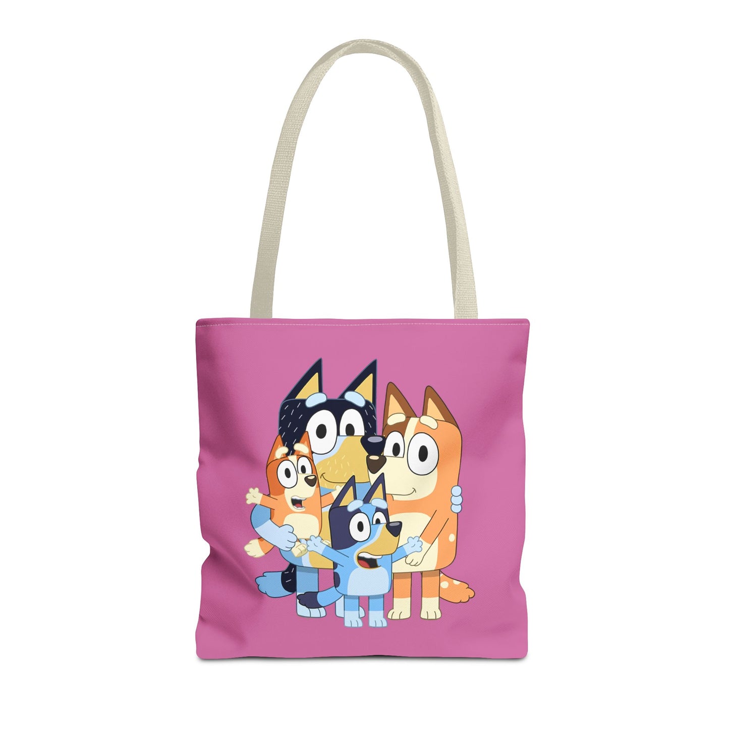Princess Grace Cute Family Dog Tote Bag Perfect for Animal Lovers & Kids