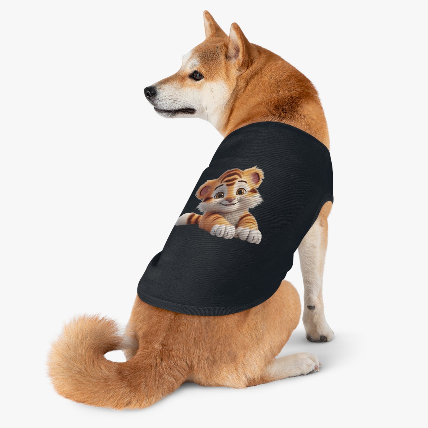 Princess Grace CUTE Tiger Print Pet Tank Top Fun Summer Outfit for Cats and Small Dogs