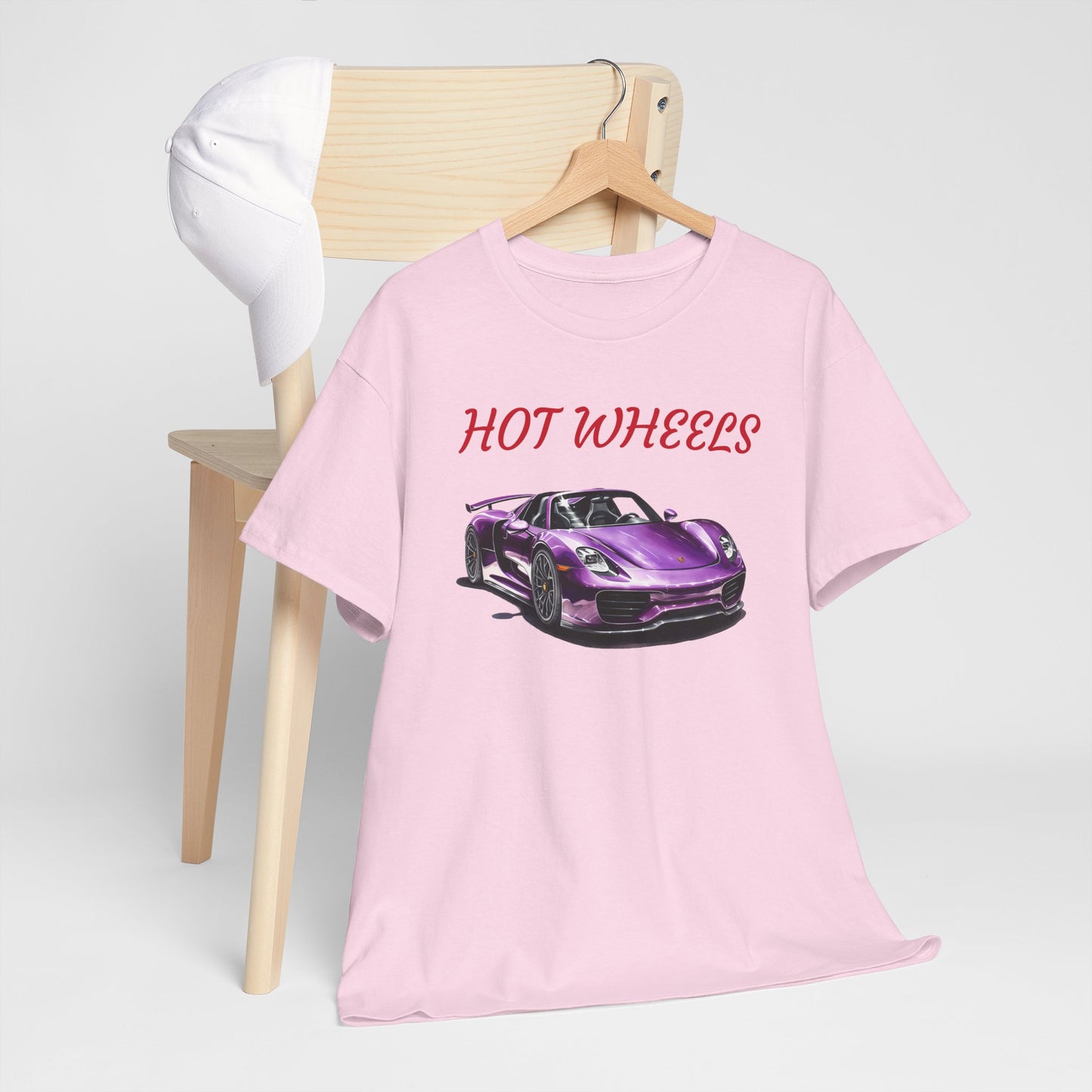 Princess Grace Hot Wheels Unisex Heavy Cotton Tee Perfect for Car Enthusiasts