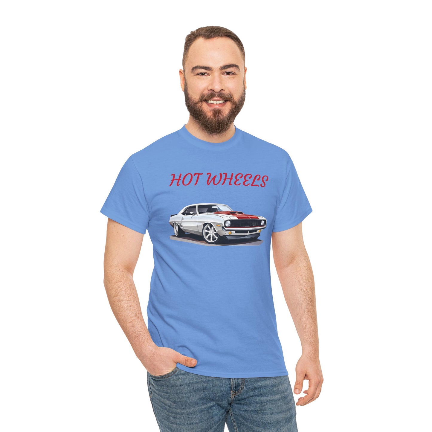 Princess Grace Hot Wheels Unisex Heavy Cotton Tee Classic Car Enthusiast Shirt