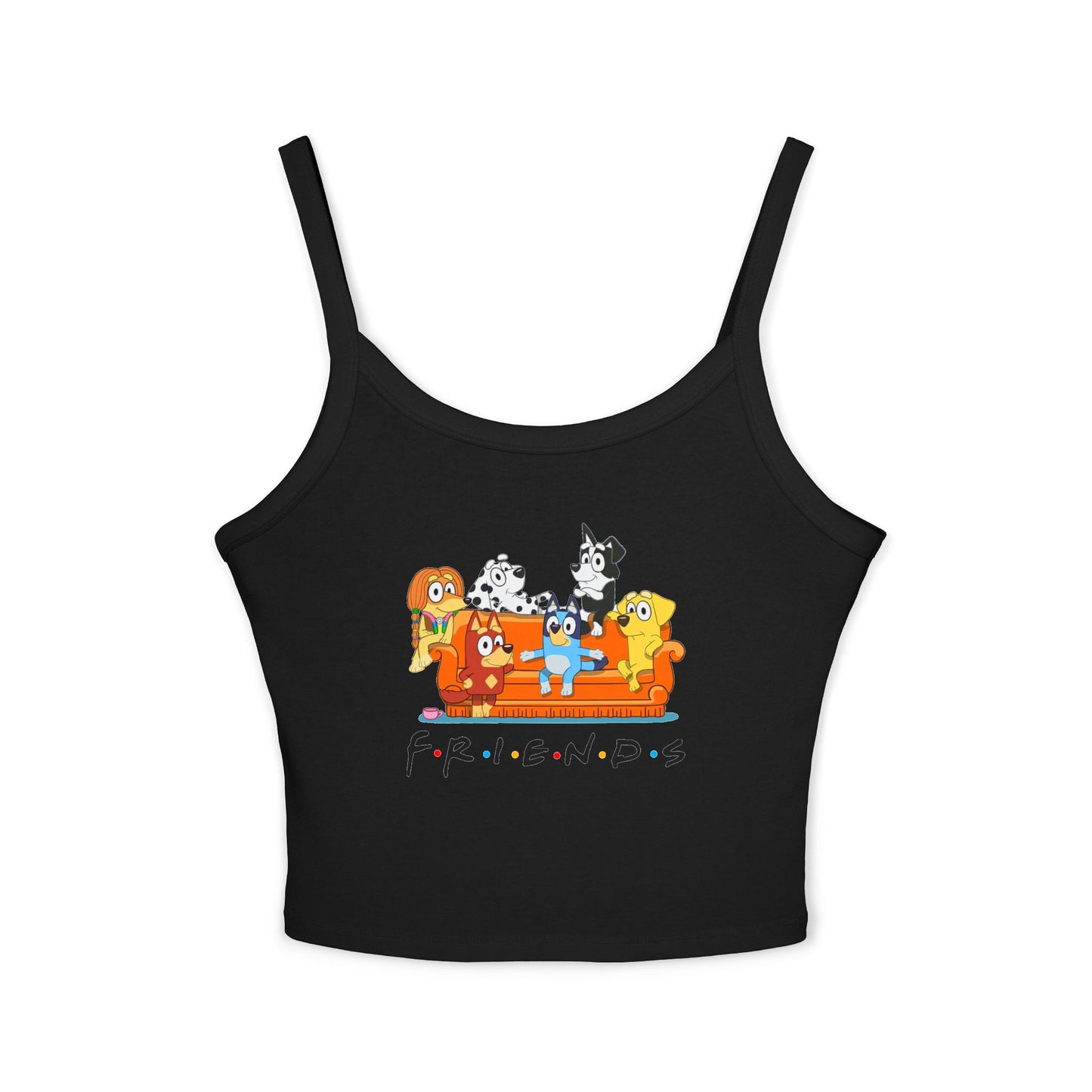 Princess Grace Bluey & Friends Women's Spaghetti Strap Tank Top
