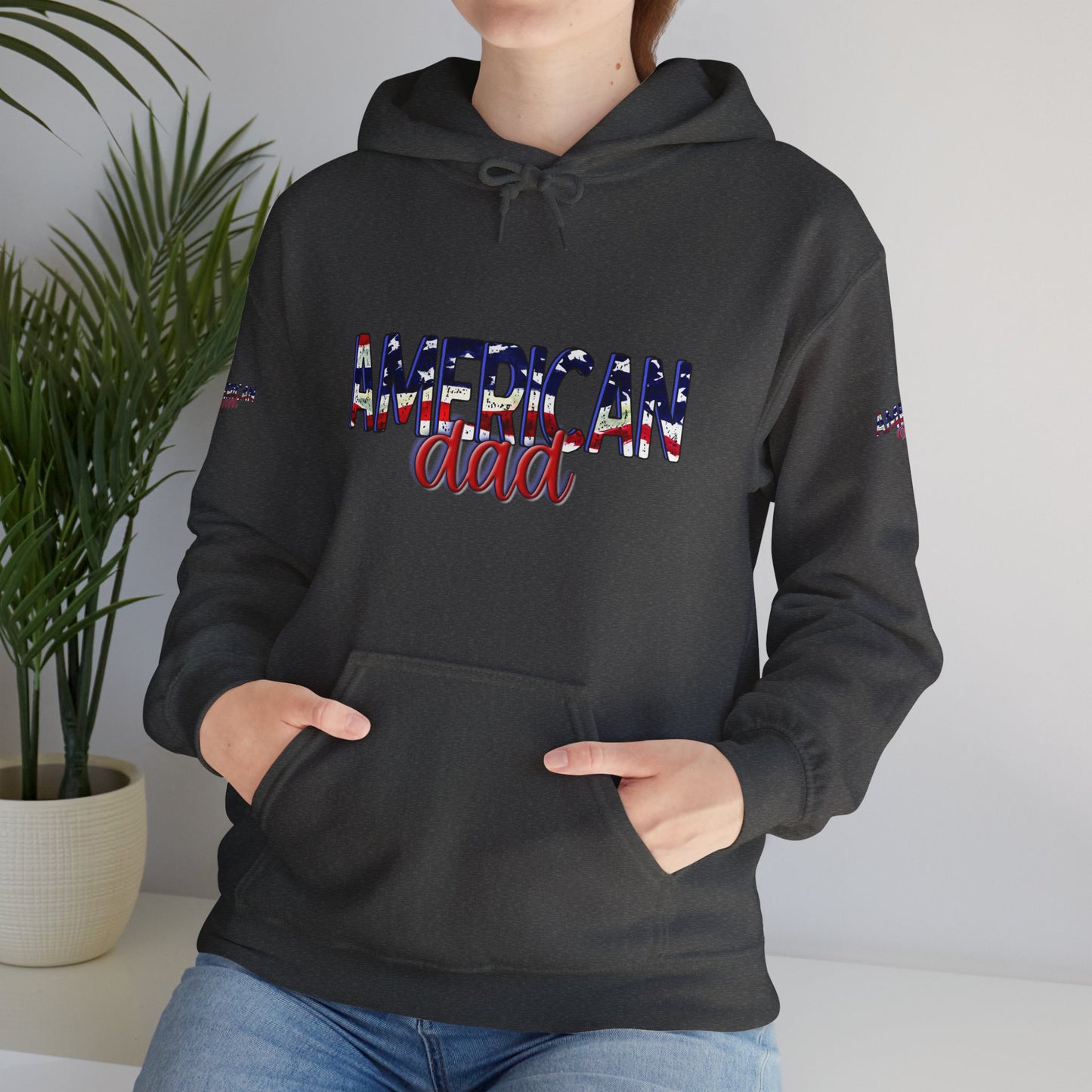 Princess Grace Patriotic American Dad Hooded Sweatshirt