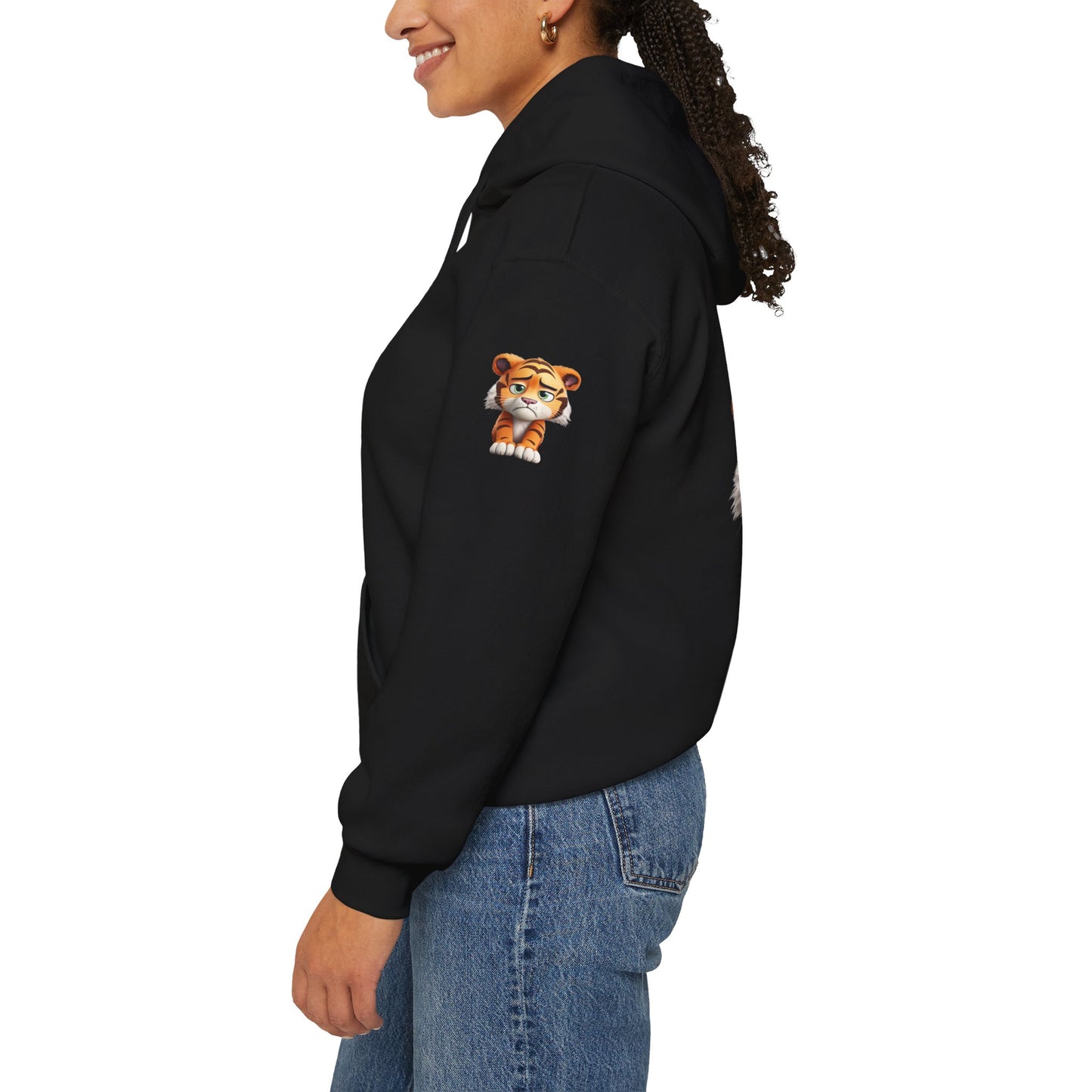 Princess Grace Cute Tiger Graphic Unisex Hoodie