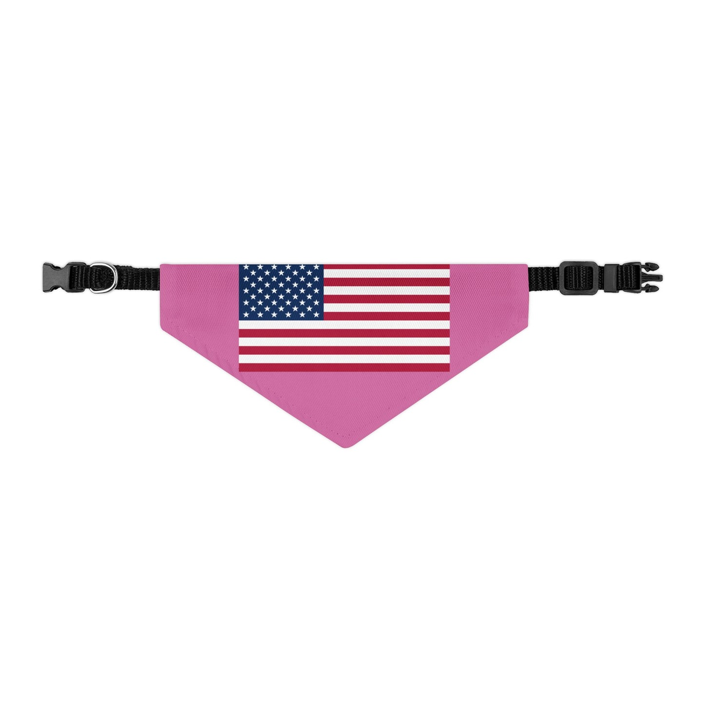 Princess Grace Patriotic Pet Bandana Collar USA Flag Design for Dogs