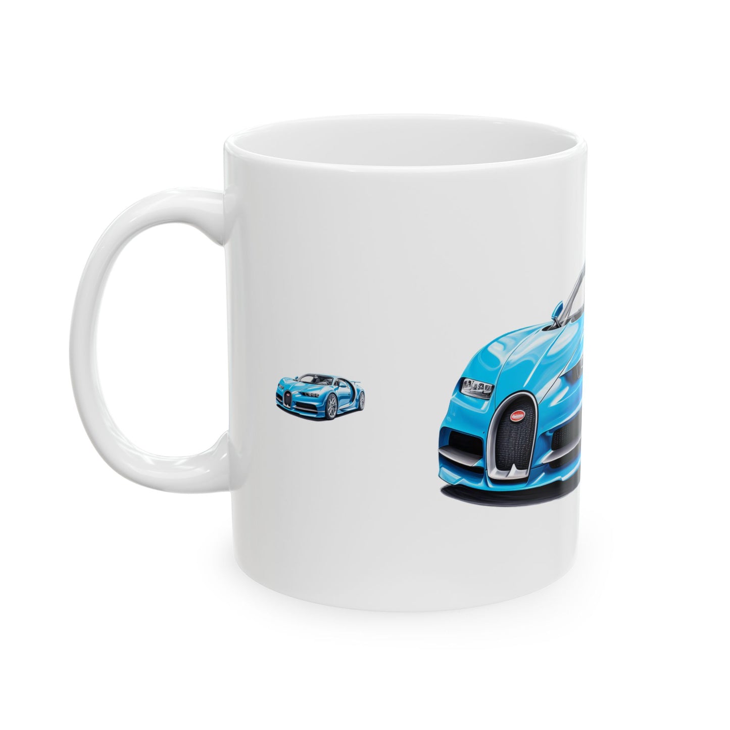 Princess Grace Luxury Sports Car Ceramic Mug 11oz & 15oz for Car Enthusiasts