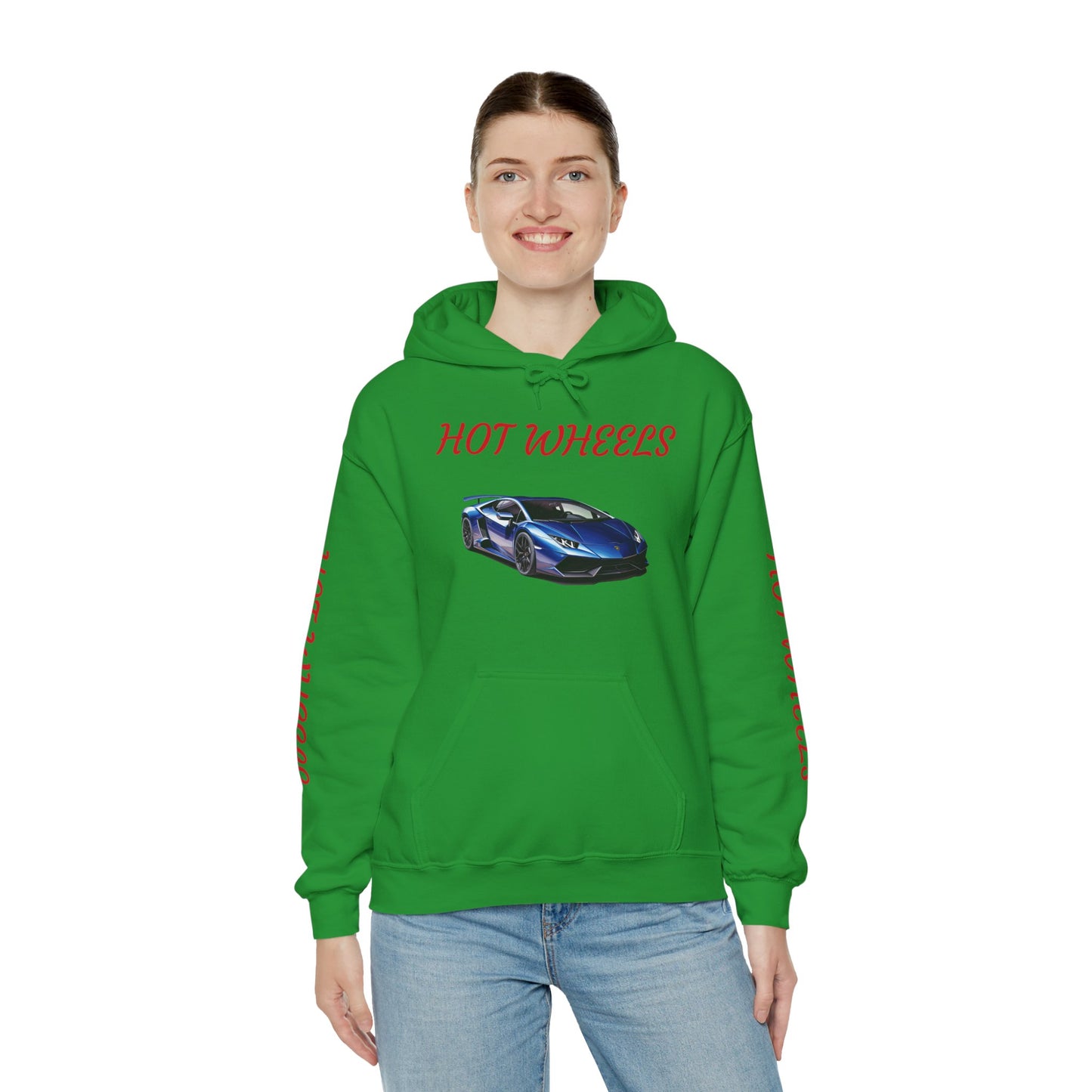 Princess Grace Hot Wheels Unisex Heavy Blend Hoodie Cool Car Graphic Sweatshirt for Auto Enthusiasts