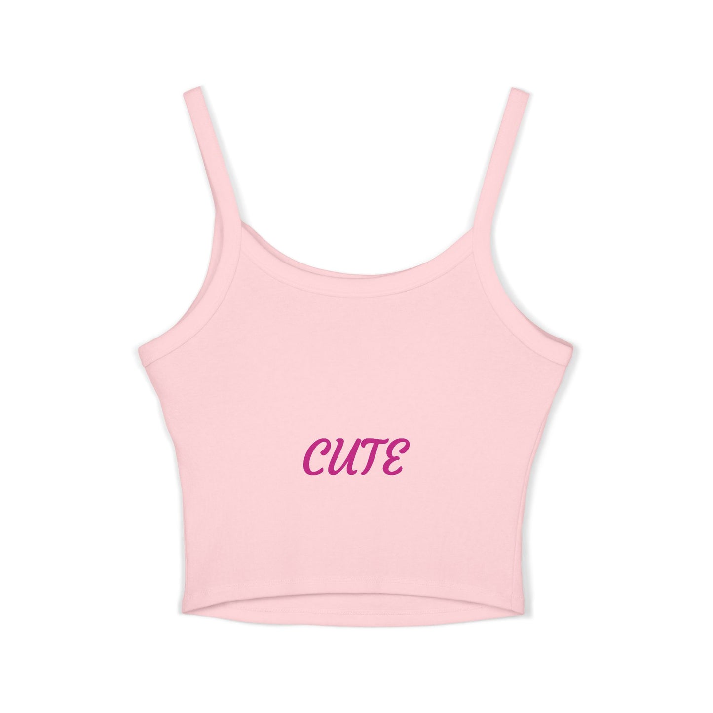 Princess Grace Fierce & Cute Women's Spaghetti Strap Tank Top Tiger Design