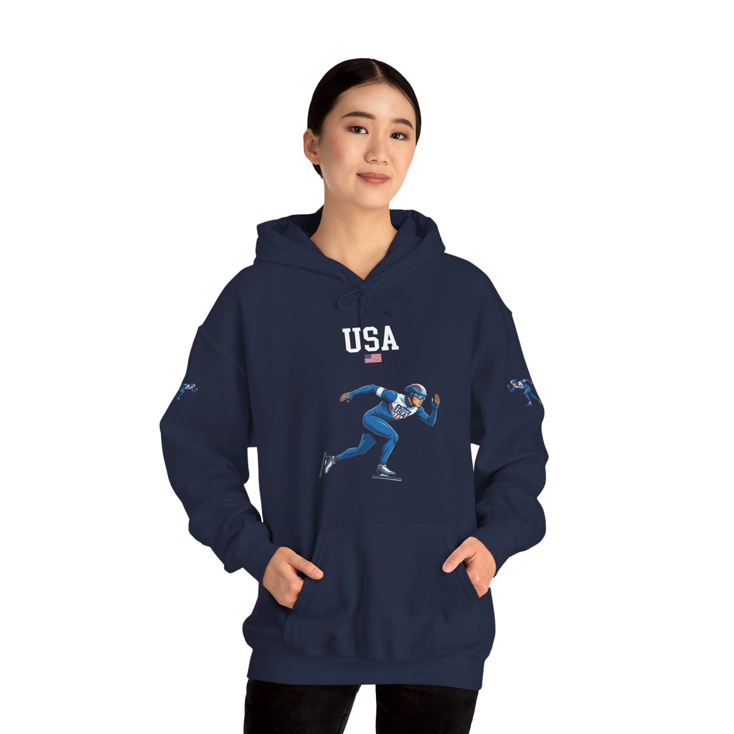 Princess Grace TEAM USA Unisex Heavy Blend Hooded Sweatshirt