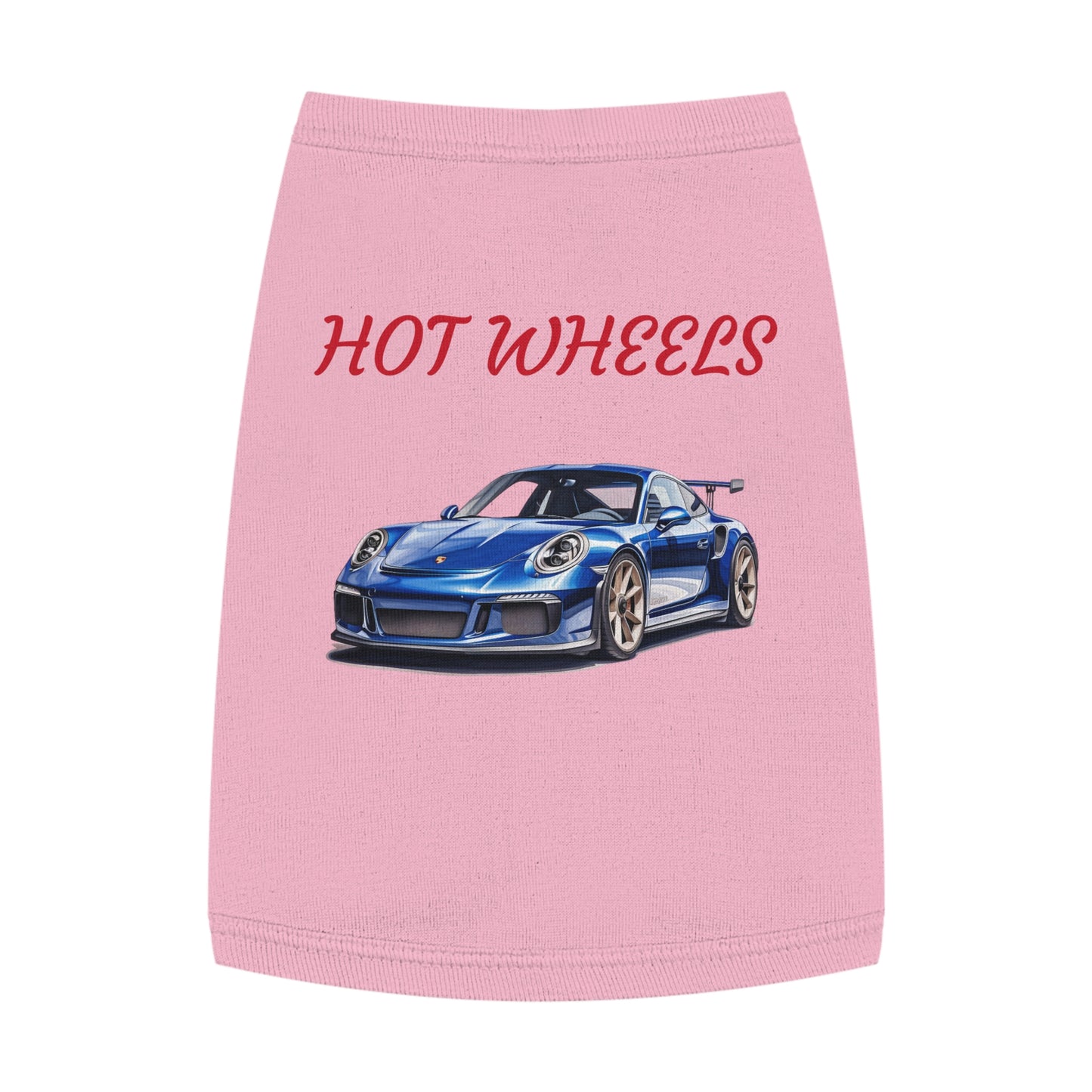 Princess Grace Hot Wheels Cool Pet Tank Top Car Design for Dog Lovers