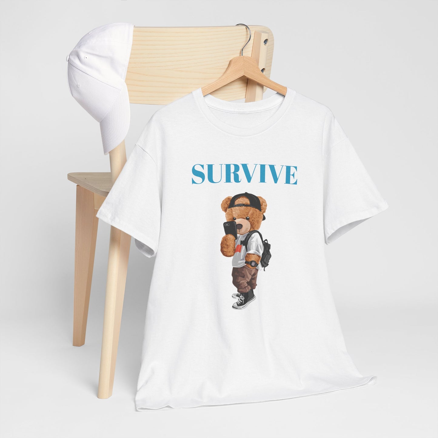 Princess Grace Survive Graphic Unisex Heavy Cotton Tee Stylish Casual Wear