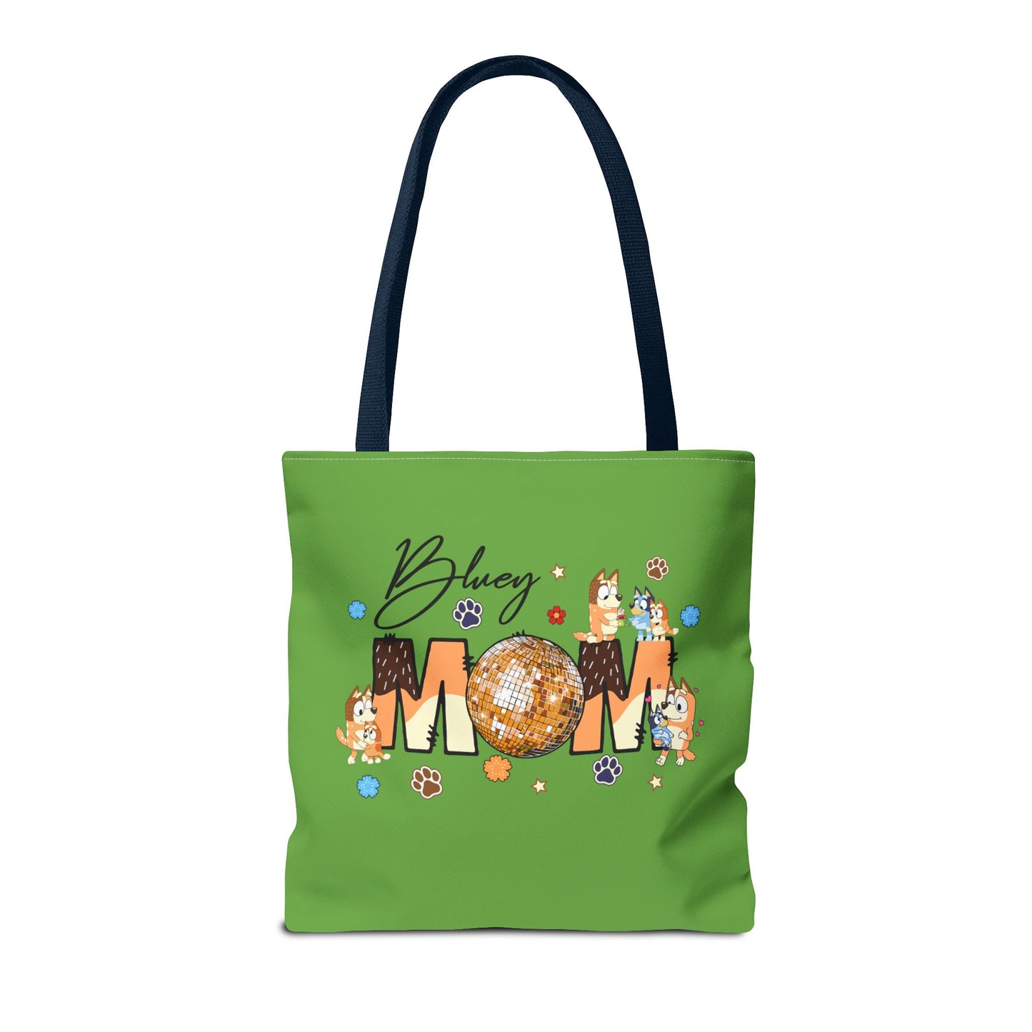 Princess Grace Bluey Mom Tote Bag Fun and Stylish for Dog Lovers