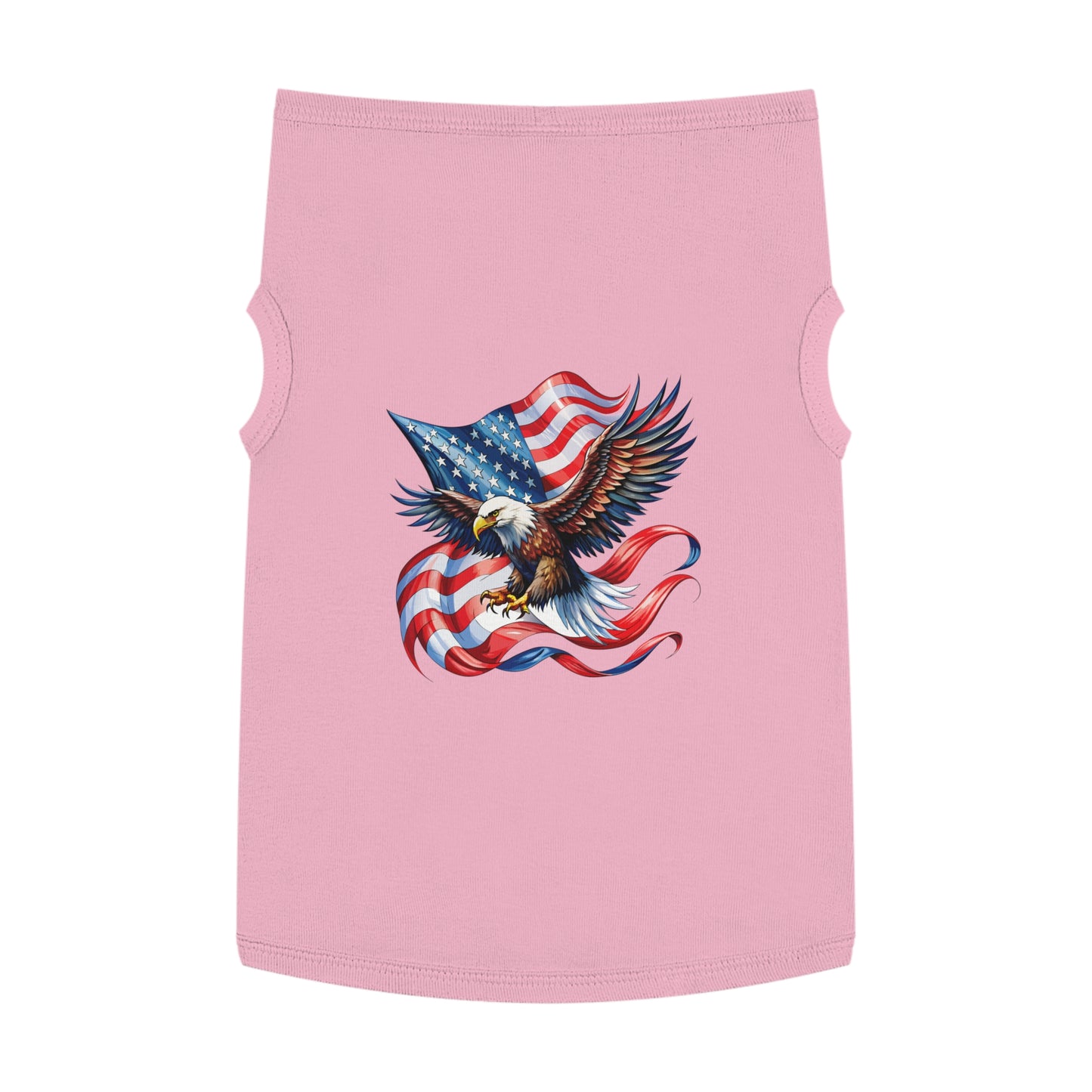 Princess Grace Patriotic Eagle Pet Tank Top for Celebrations