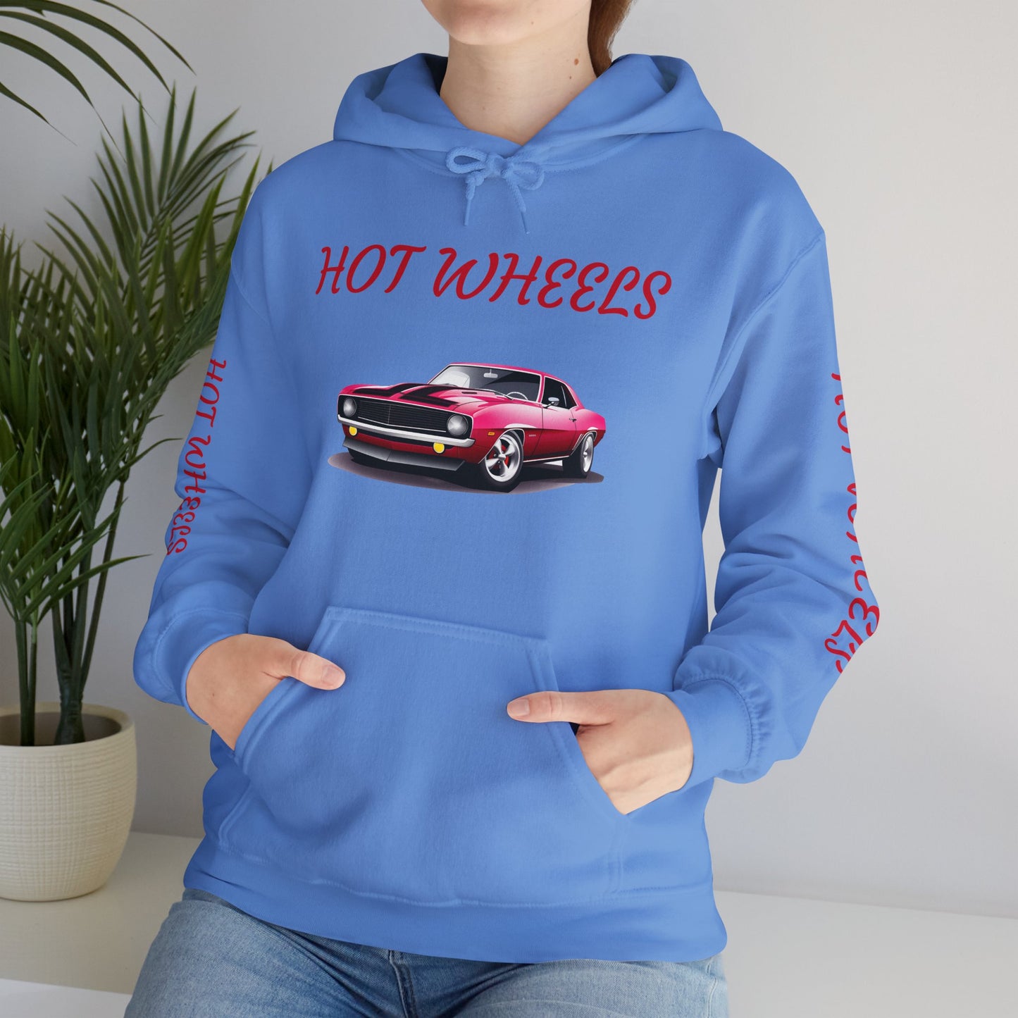 Princess Grace Retro Hot Wheels Hoodie for Car Enthusiasts