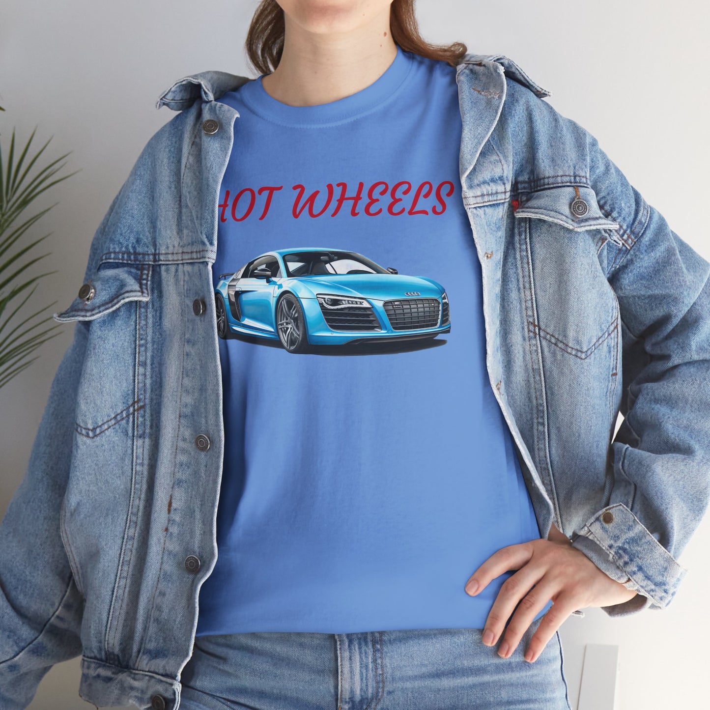 Princess Grace Hot Wheels Unisex Heavy Cotton Tee Classic Car Graphic Shirt