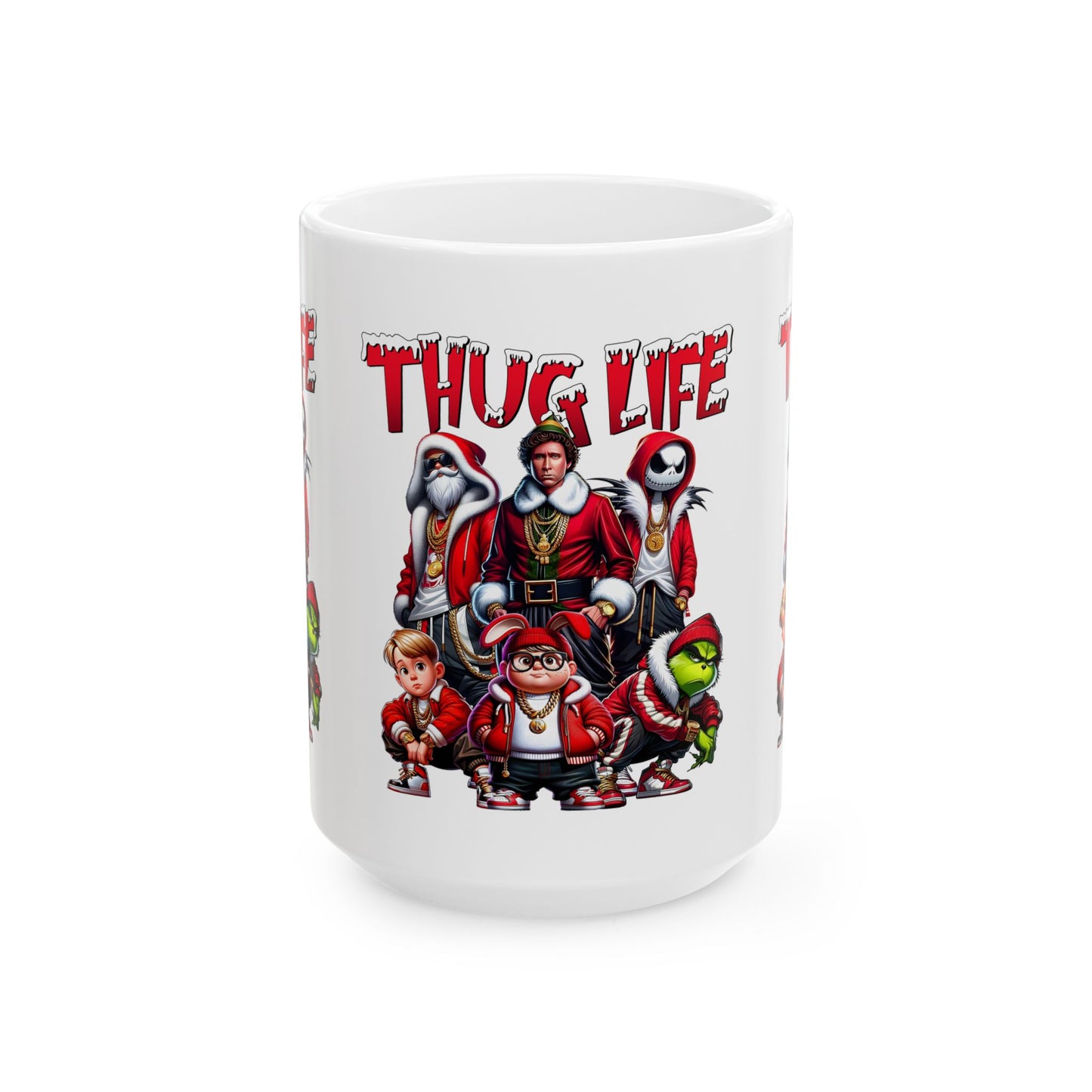 Princess Grace Thug Life Ceramic Mug 11oz & 15oz Fun & Unique Gift for Holidays
