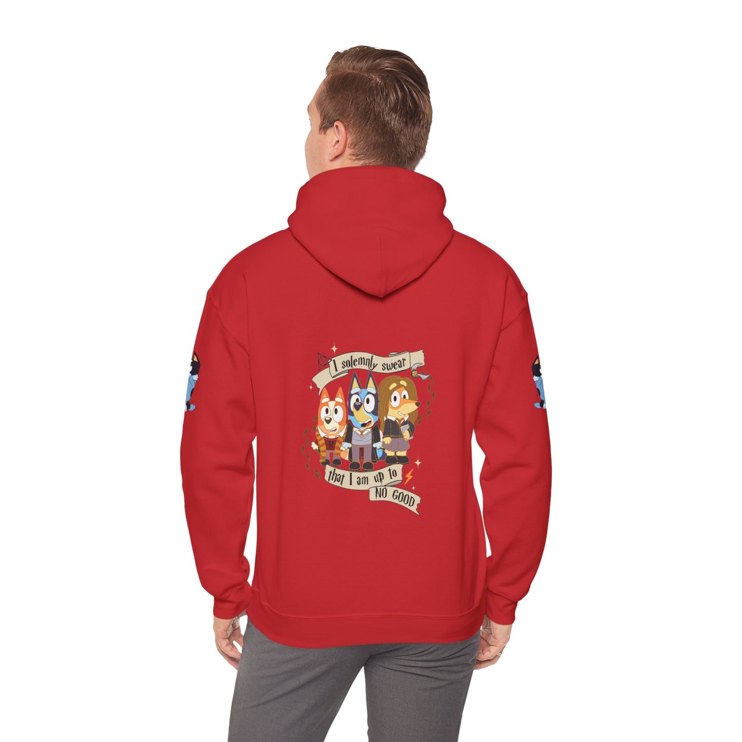 Princess Grace Bluey I Sincerely Sweet! Unisex Heavy Blend Hooded Sweatshirt for Fun Loving Fans