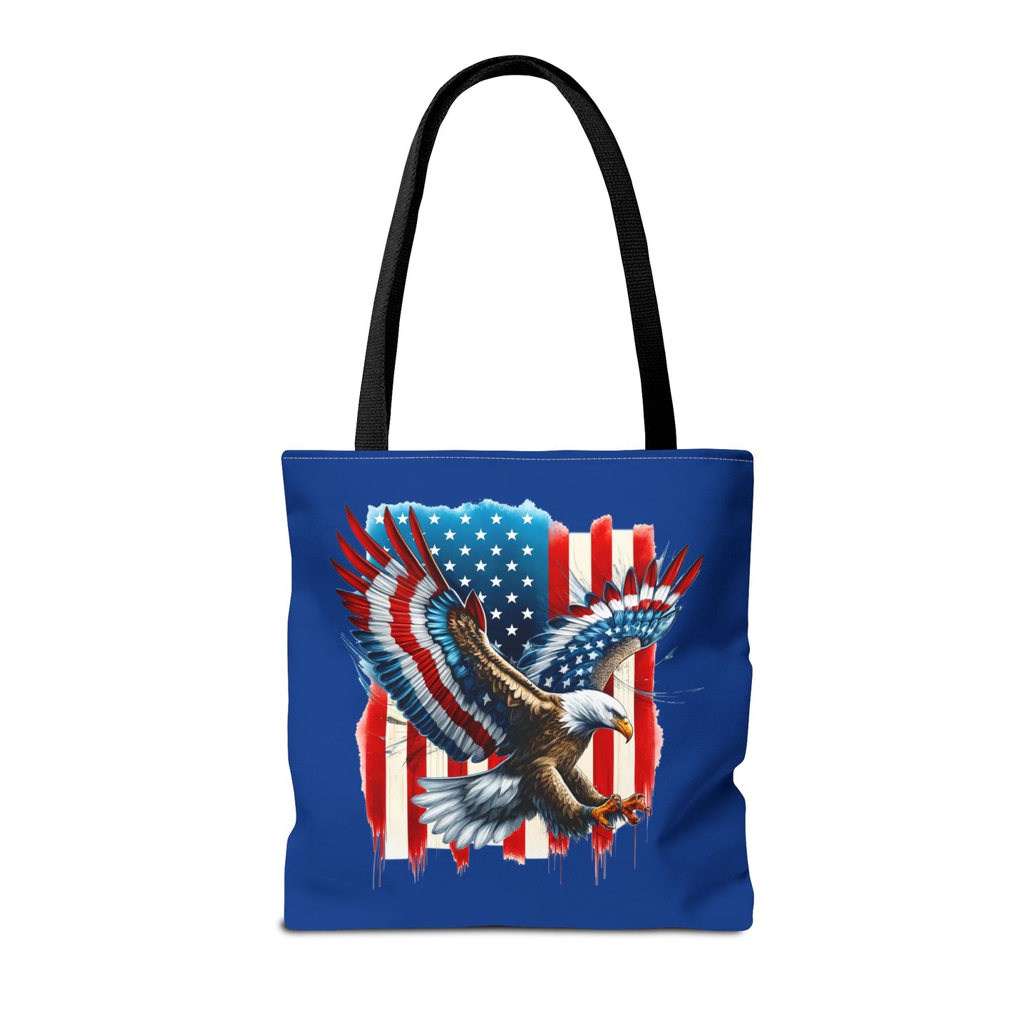 Princess Grace Patriotic Eagle Tote Bag American Flag Design