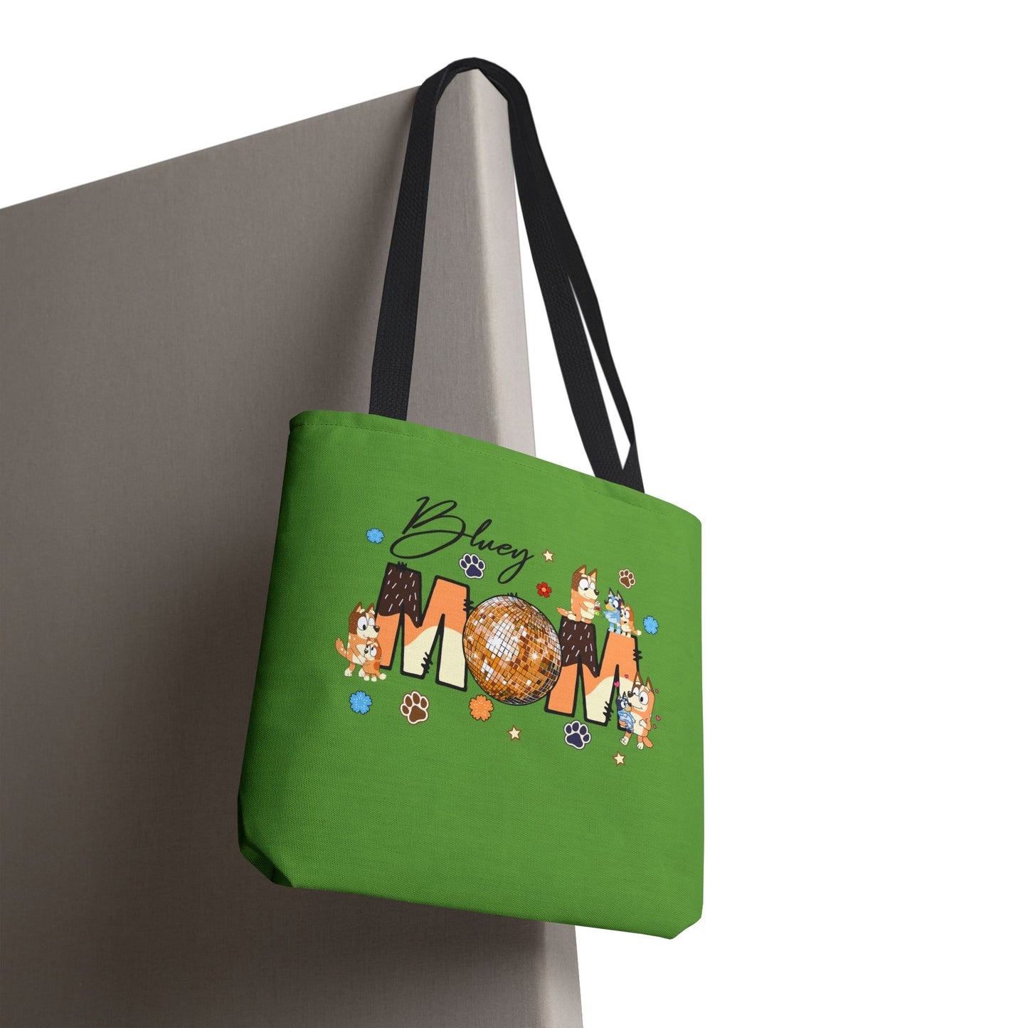 Princess Grace Bluey Mom Tote Bag Fun and Stylish for Dog Lovers