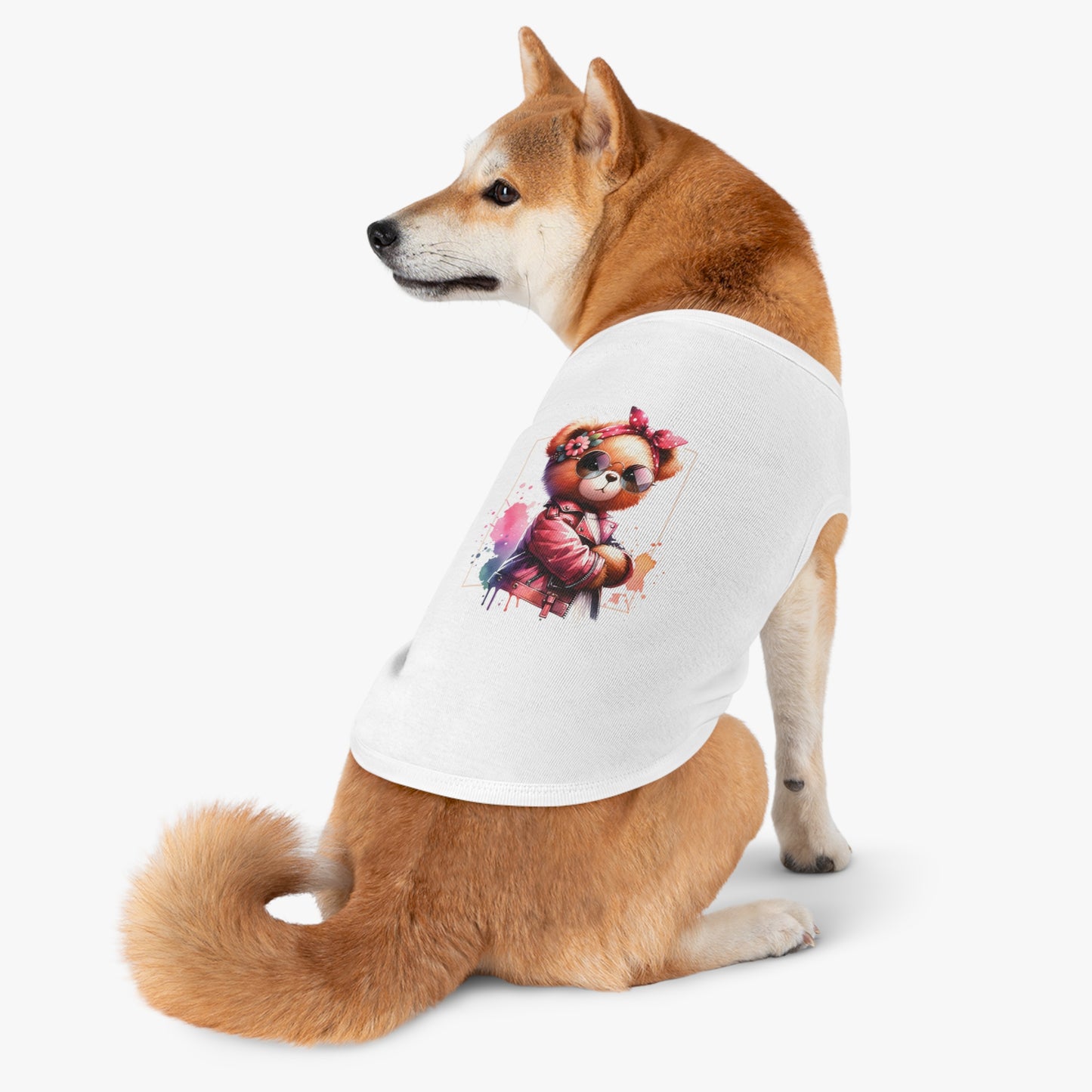 Princess Grace CUTE Pet Tank Top Adorable Dog Tee for Summer Adventures