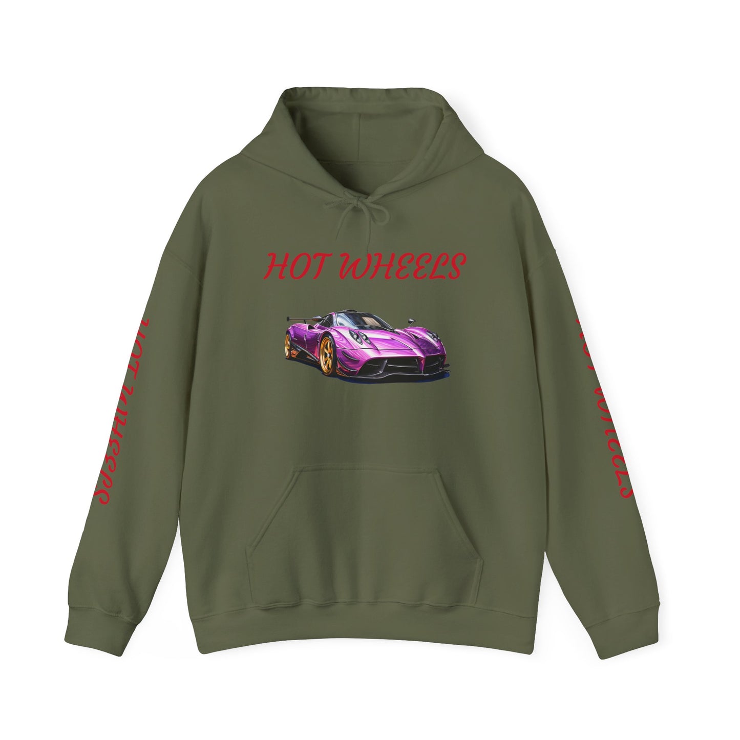 Princess Grace Hot Wheels Graphic Hoodie for Car Enthusiasts