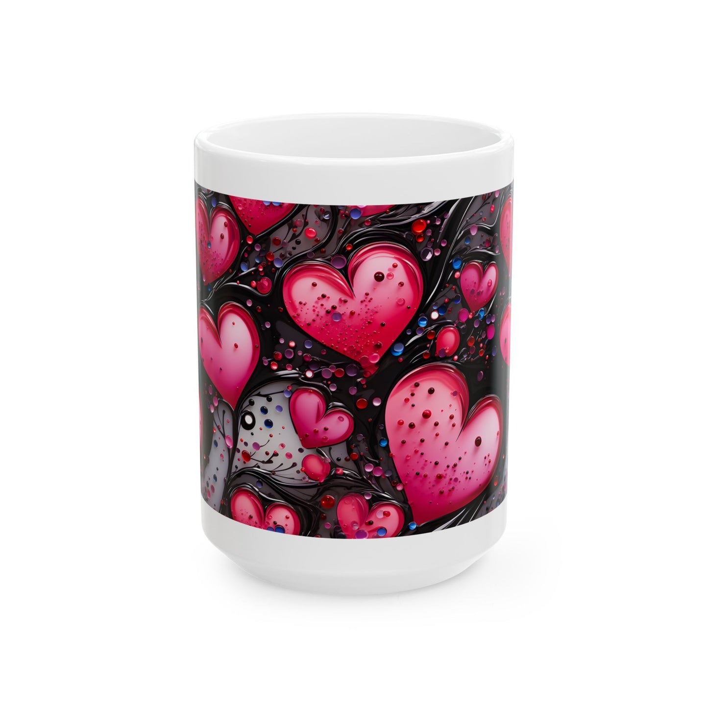 Princess Grace Heartfelt Love Ceramic Mug Perfect Gift for Valentine's Day & Romantic Moments