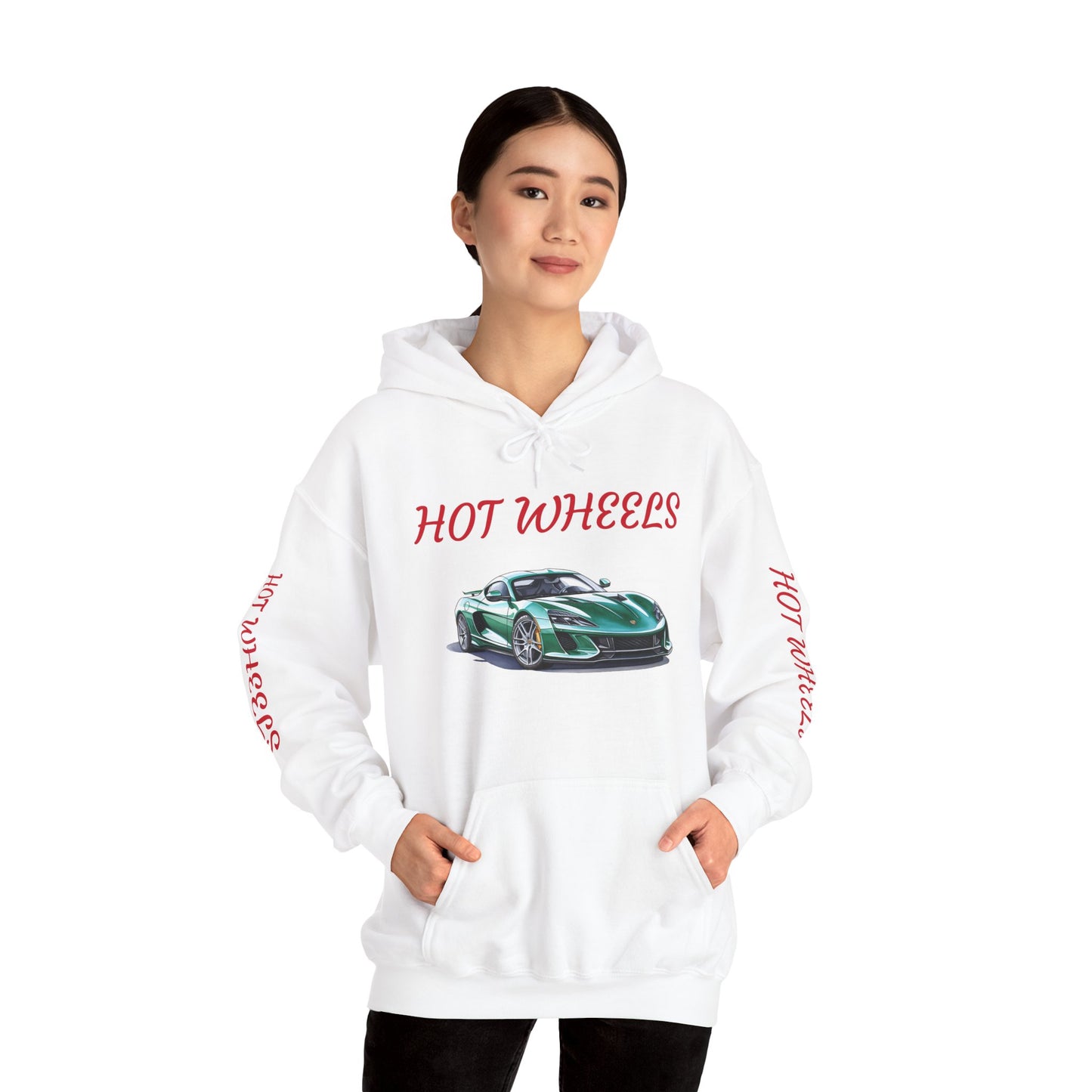 Princess Grace Hot Wheels Automotive Hoodie for Car Enthusiasts Unisex Heavy Blend Sweatshirt