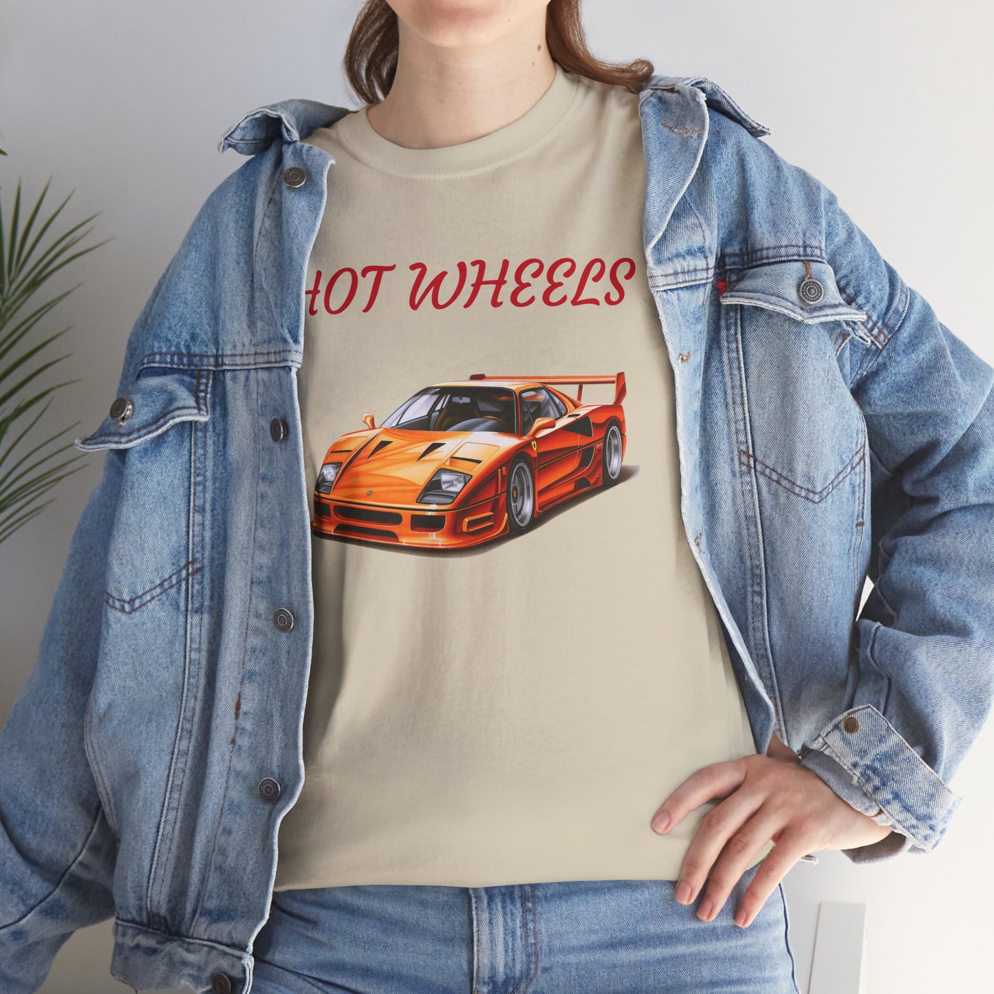 Princess Grace Hot Wheels Unisex Heavy Cotton Tee Perfect for Car Lovers and Racing Fans