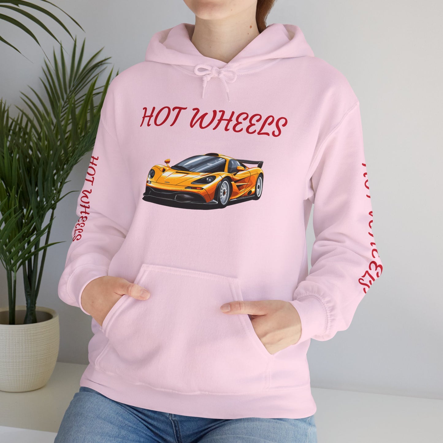 Princess Grace Hot Wheels Unisex Hooded Sweatshirt Stylish Gift for Car Lovers