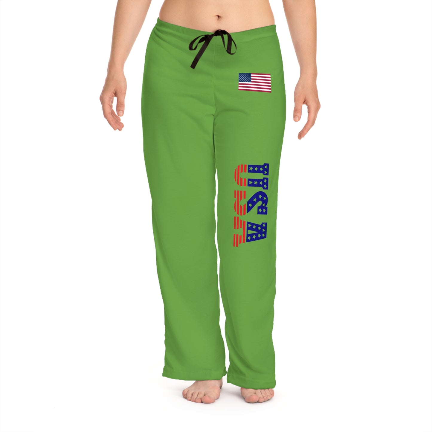 Princess Grace Patriotic Pajama Pants USA Flag Design for Comfort and Style