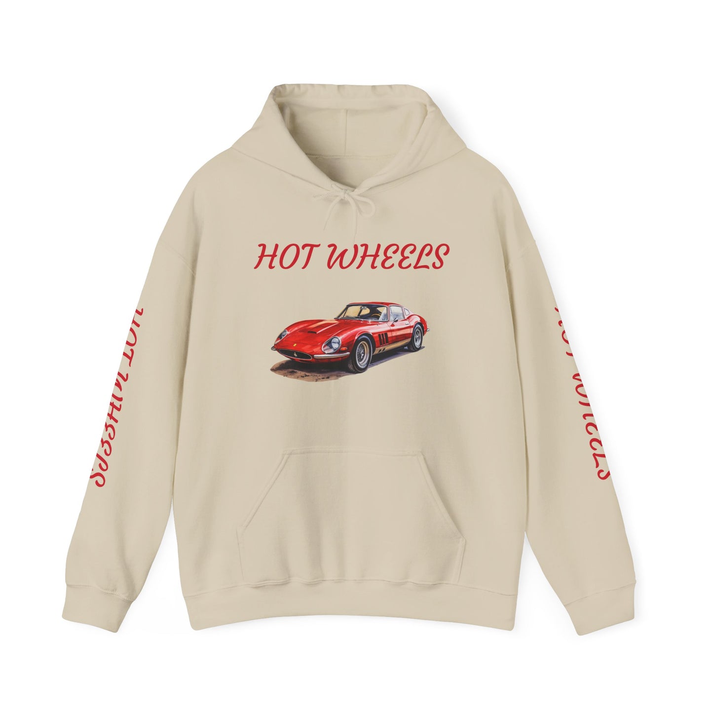 Cool Vintage Car Hoodie - Hot Wheels Design for Auto Enthusiasts