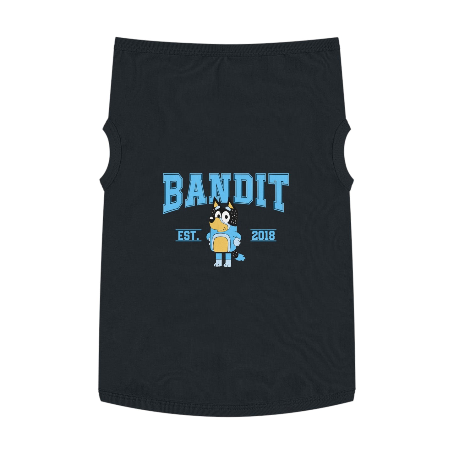 Princess Grace BLUEY Cute Dog Tank Top 'Bandit' Pet Apparel for Stylish Dogs
