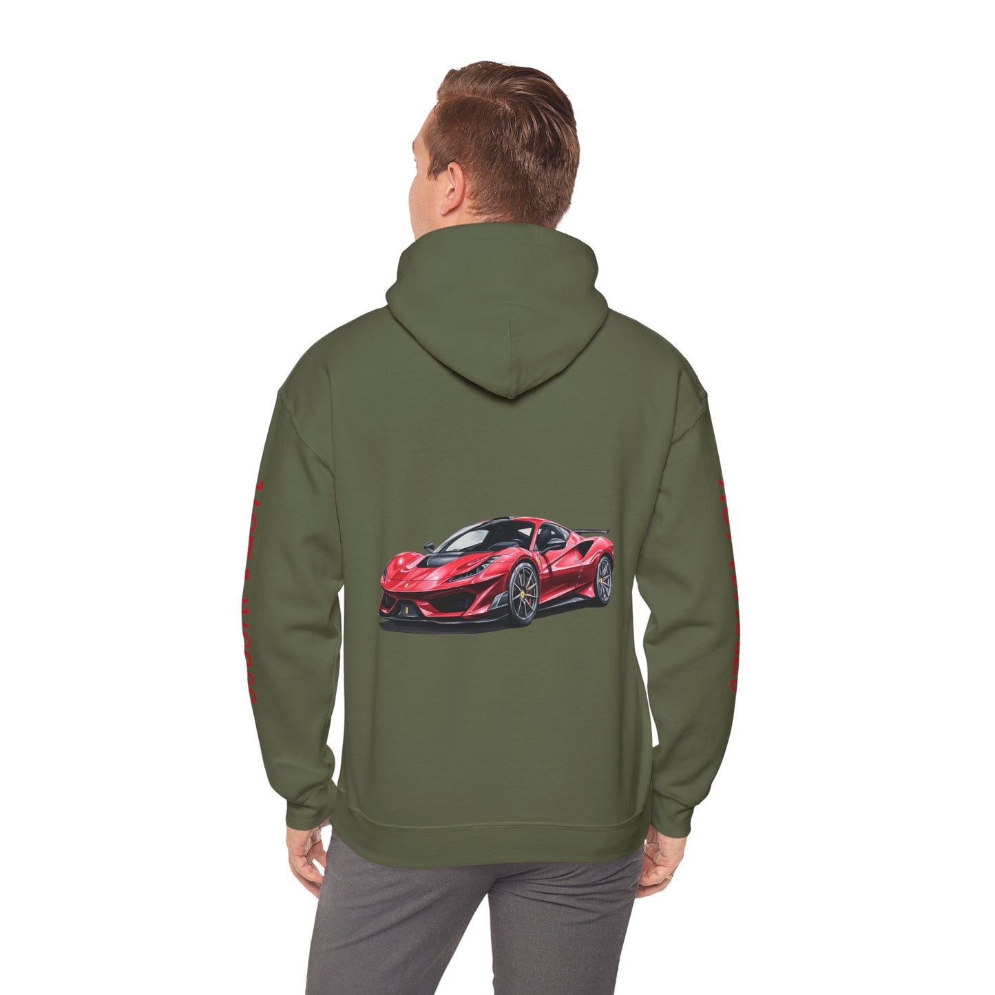 Princess Grace Hot Wheels Unisex Heavy Blend Hooded Sweatshirt Perfect for Car Enthusiasts and Collectors